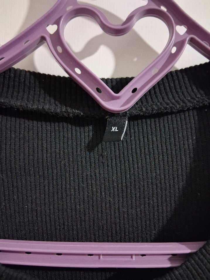 Siyah Kısa Kollu Midi Elbise - Görsel 2