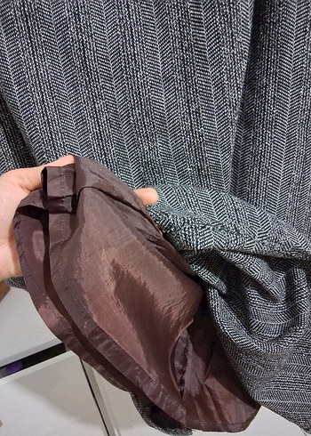 Astarlı kalın kışlık midi etek - Görsel 2