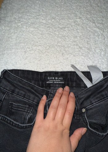 Siyah  Kot Pantolon - Görsel 3