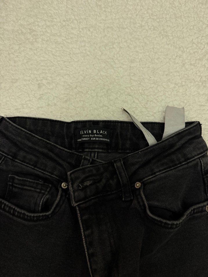 Siyah  Kot Pantolon - Görsel 4