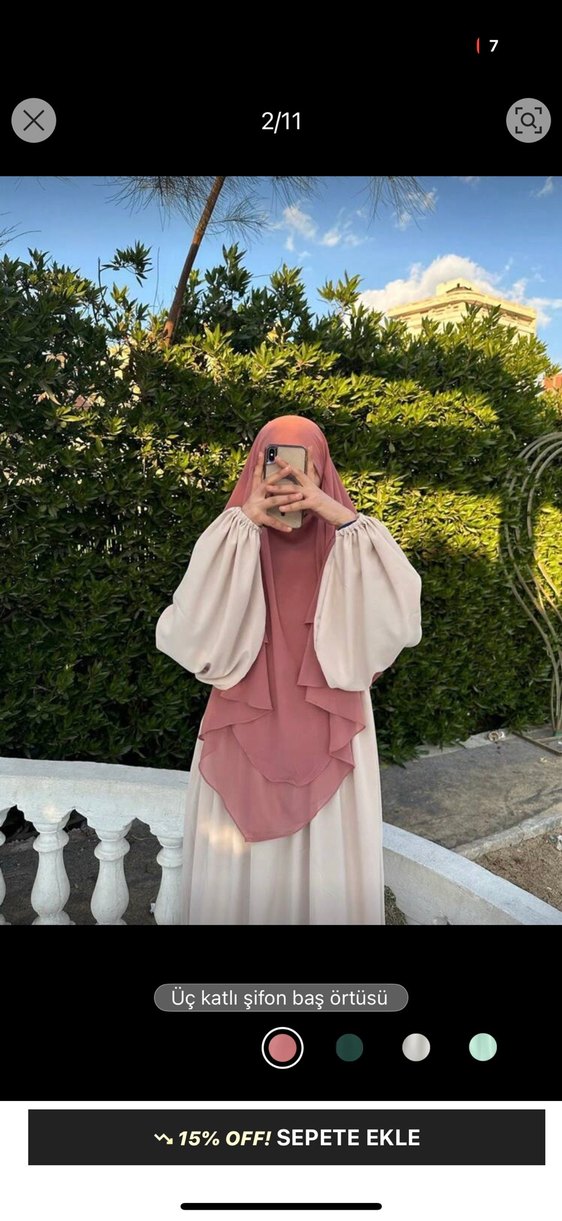 Pembe sufle Kadın Şal - Görsel 2