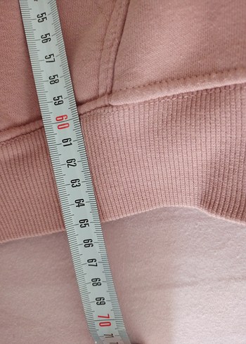 Addax Pembe Kapüşonlu Sweatshirt - Görsel 7