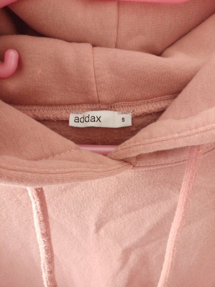 Addax Pembe Kapüşonlu  Sweatshirt - Görsel 2