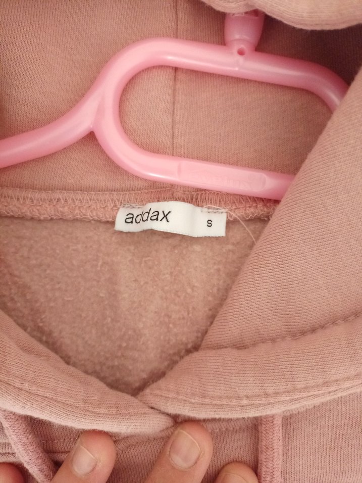 Addax Pembe Kapüşonlu  Sweatshirt - Görsel 4