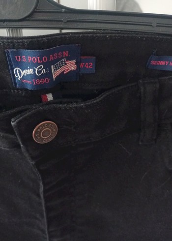 Siyah Kadın Kot Pantolon - Görsel 6