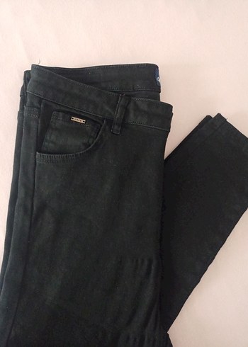 Siyah Kadın Kot Pantolon - Görsel 3