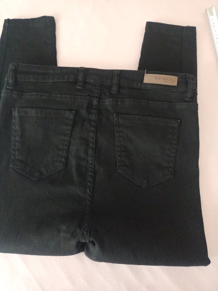 Siyah Kadın Kot Pantolon - Görsel 2