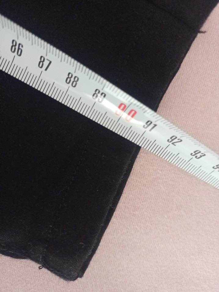 Siyah Kadın Kot Pantolon - Görsel 4