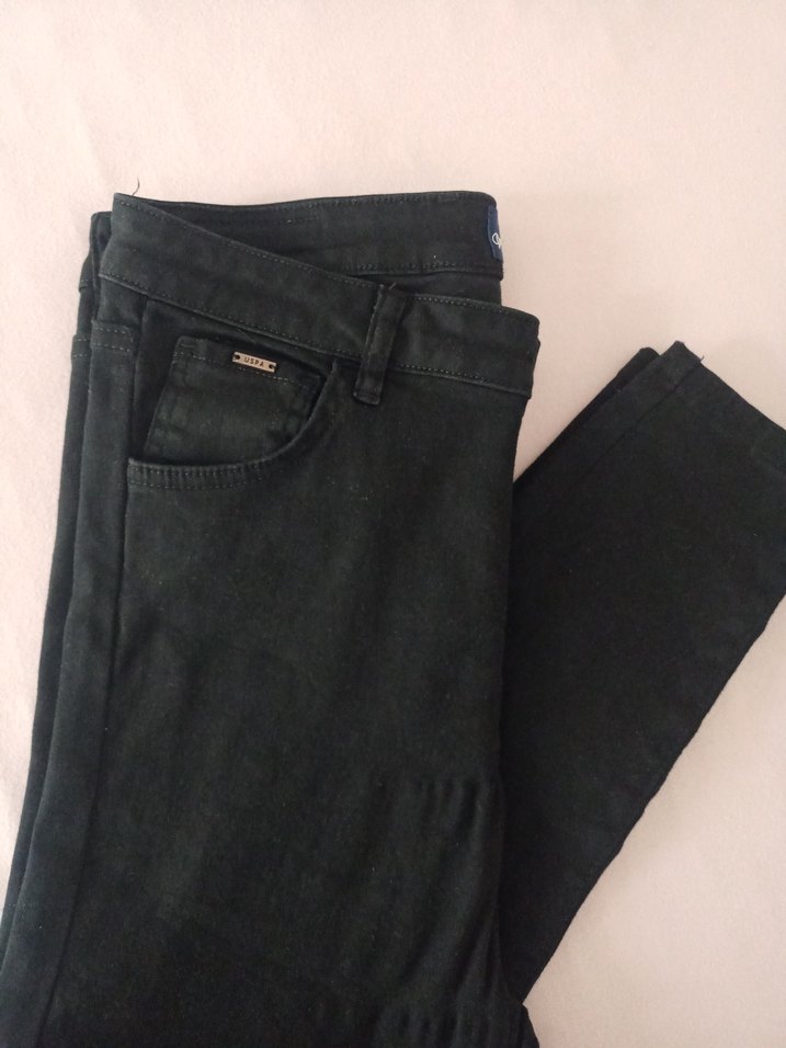 Siyah Kadın Kot Pantolon - Görsel 3