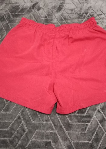 kırmızı Rahat Kesim Spor Kadın Şort - Görsel 3