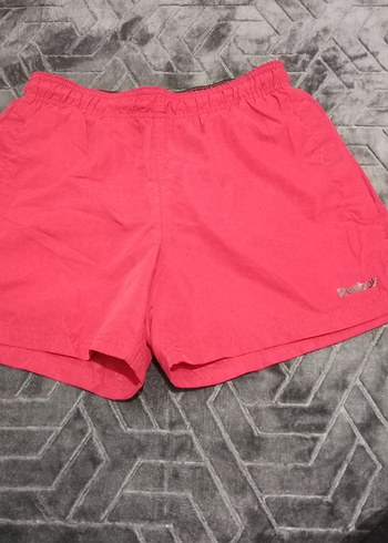 kırmızı Rahat Kesim Spor Kadın Şort - Görsel 2