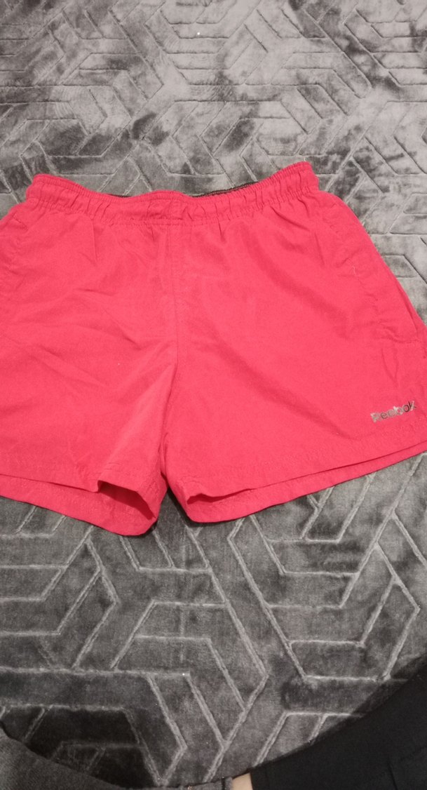 kırmızı Rahat Kesim Spor Kadın Şort - Görsel 2