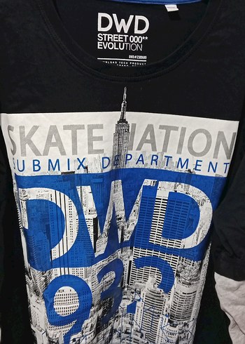 Uzun Kollu Baskılı Erkek Tişörtü - Görsel 3