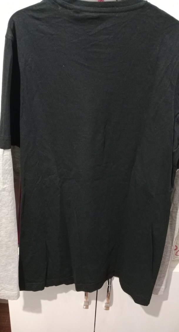 Uzun Kollu Baskılı Erkek Tişörtü - Görsel 5