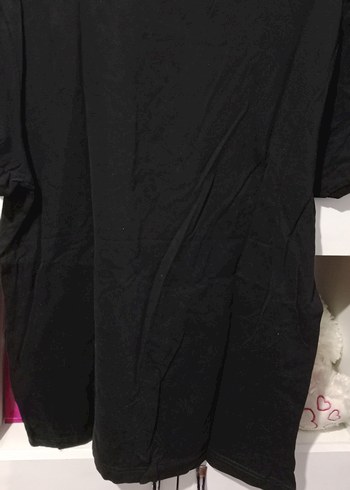 Siyah Baskılı Erkek Tişört - Görsel 5