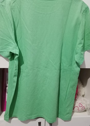 Nike Yeşil Kısa Kollu Spor Tişört - Görsel 5