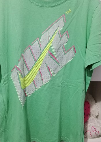 Nike Yeşil Kısa Kollu Spor Tişört - Görsel 2