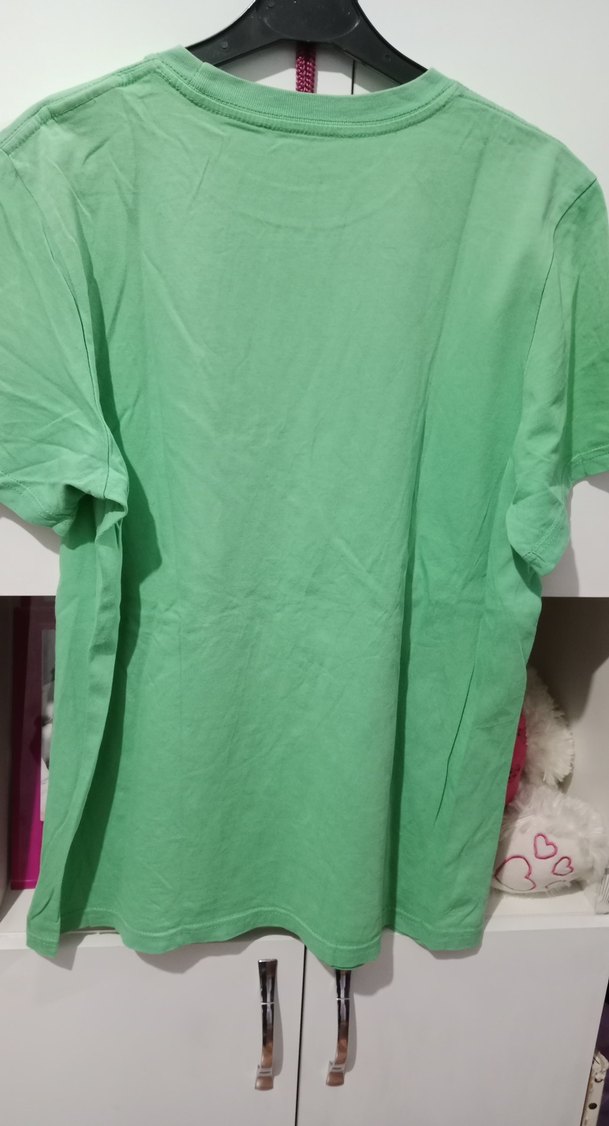 Nike Yeşil Kısa Kollu Spor Tişört - Görsel 5