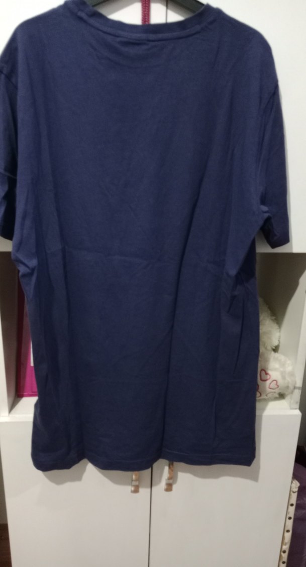 Lacivert Erkek Tişört USPA Baskılı - Görsel 4