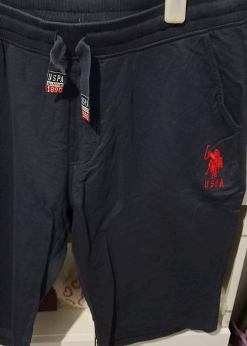 Koyu Mavi Erkek Beli Bağlamalı Spor Şort - Görsel 2