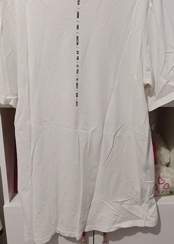 Beyaz Rock Punk Baskılı Erkek Tişört - Görsel 4