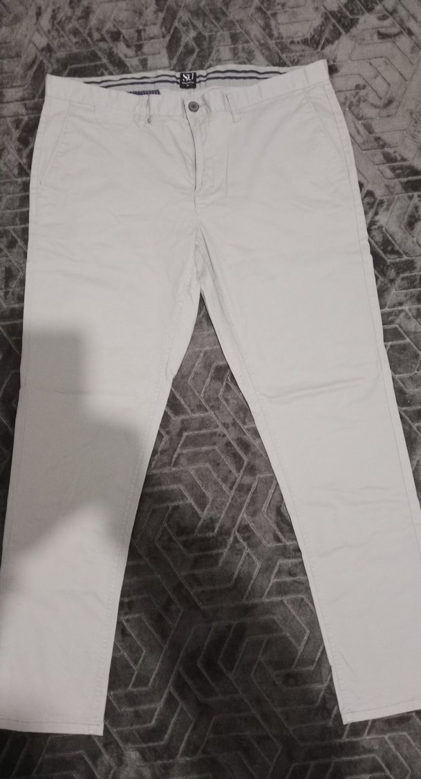 gri Erkek Regular Fit Günlük Pantolon - Görsel 2