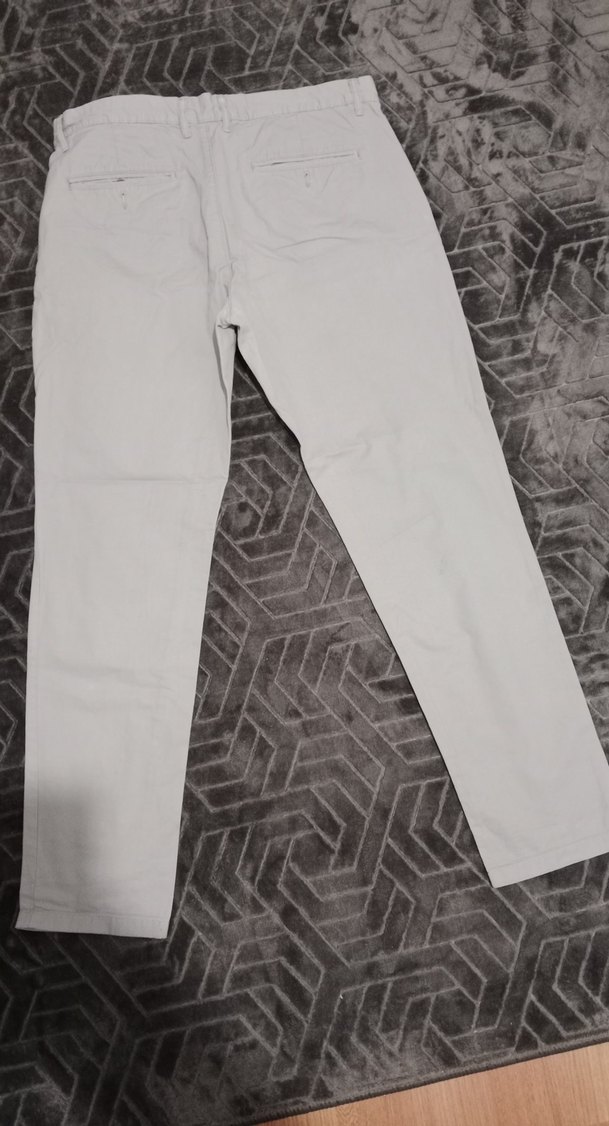 Gri Regular Fit Erkek Pantolon - Görsel 5