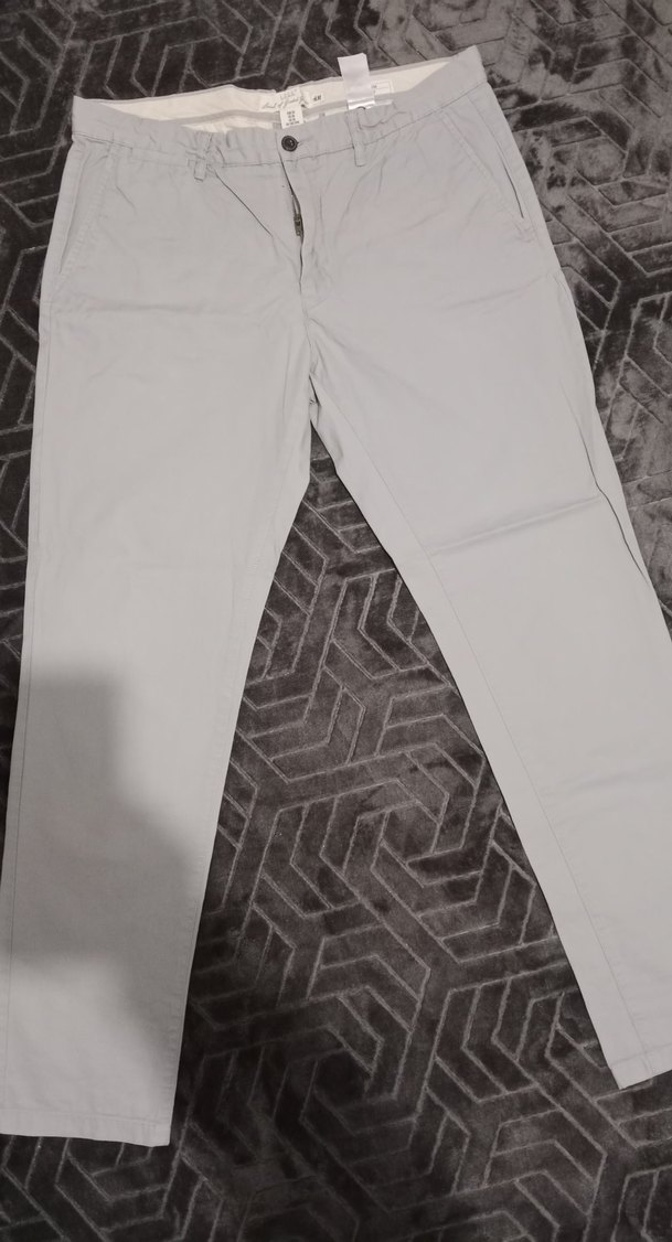 Gri Regular Fit Erkek Pantolon - Görsel 2