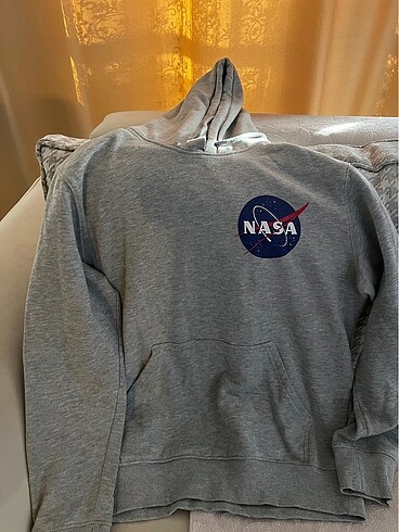 Erkek H&M Nasa Sweatshirt Tertemiz