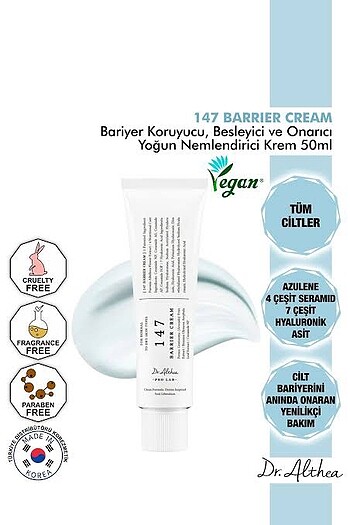Dr Althea 147 Barrier Cream - Görsel 3