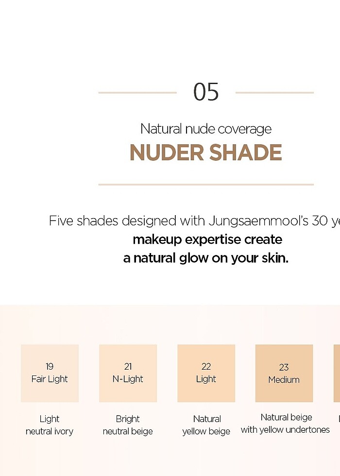 Jungsaemmool Skin Nuder Cover Cushion - Görsel 4