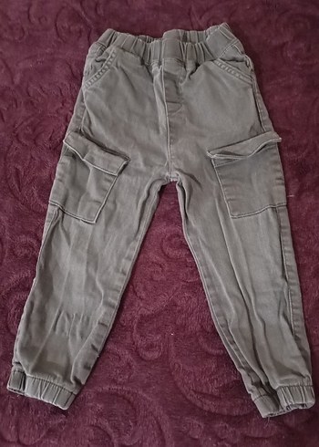 LC Waikiki Gri Erkek Çocuk Bol Kesim Denim Pantolon