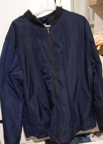 H&M H&M Lacivert erkek yağmurluk mevsimlik