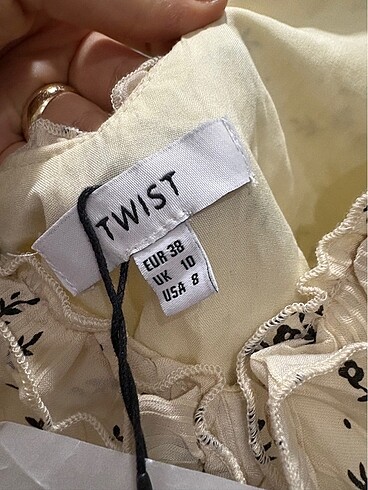 Twist Twist çiçekli elbise