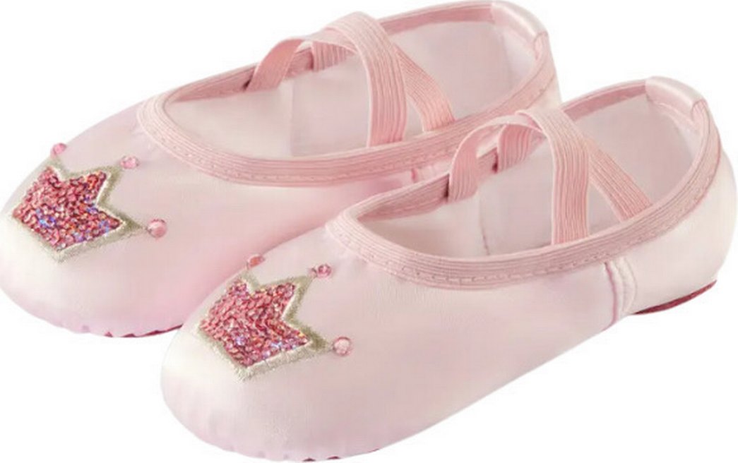 Pembe Tac İşlemeli Kız Bale Babeti 28 numara - Görsel 2