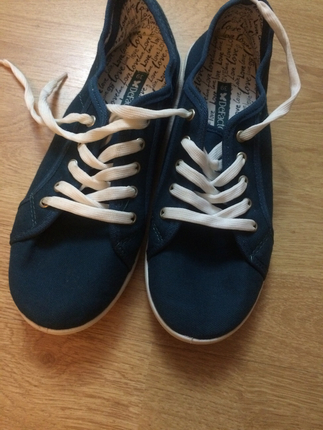 Turkuaz renk hiç giyilmemiş bez ayakkabı-converse-39