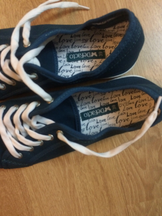 39 Beden Turkuaz renk hiç giyilmemiş bez ayakkabı-converse-39