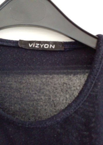 Lacivert  Midi Boy Salaş Tunik - Görsel 2