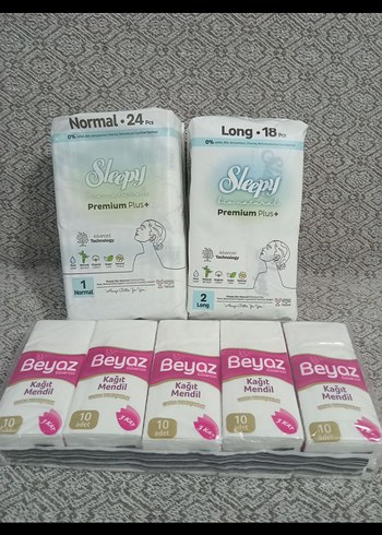 sleepy Kadın Pedi - Görsel 6