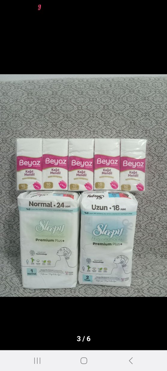 sleepy Kadın Pedi - Görsel 3