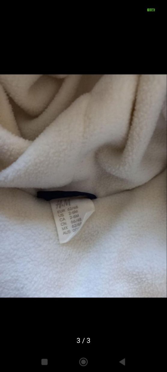 Kürklü Lacivert Bebek Tulumu - Görsel 2