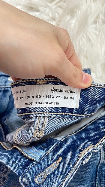 32 Beden kot pantalon