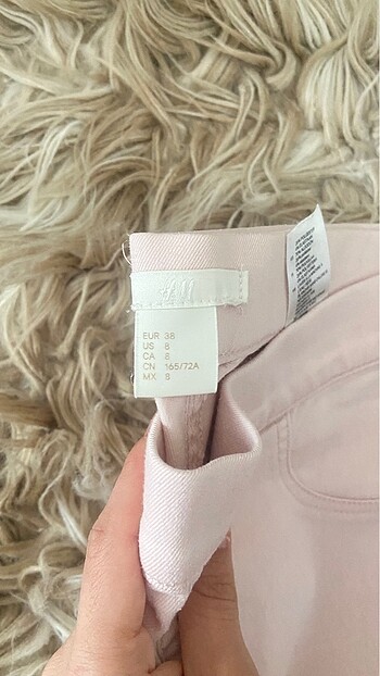 38 Beden beyaz Renk h&m tayt pantalon