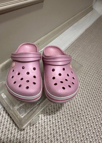 Pembe Kız Çocuk Crocs - Görsel 3
