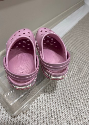 34 Beden Pembe Kız Çocuk Crocs