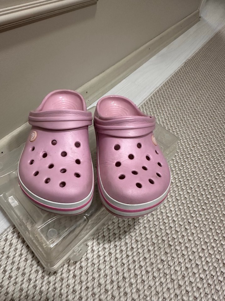 Pembe Kız Çocuk Crocs - Görsel 3