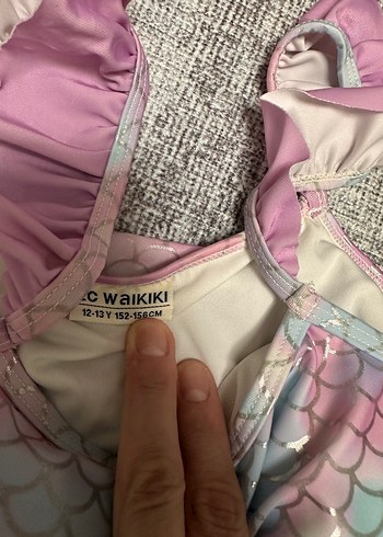 Kız Çocuk Pastel Renkli mayo ve patik - Görsel 3