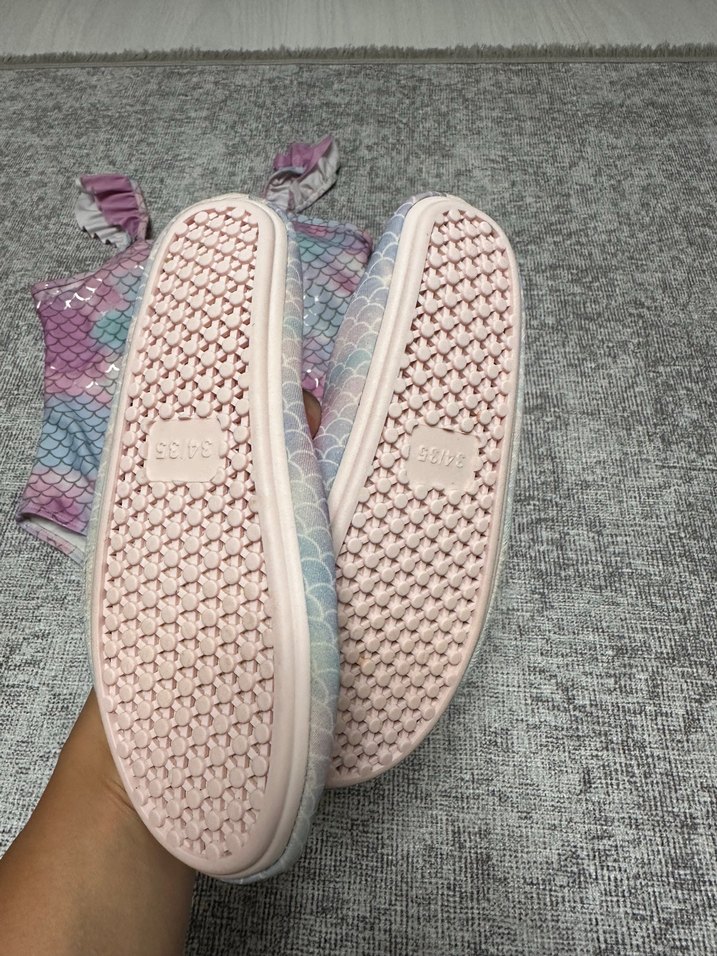 Kız Çocuk Pastel Renkli mayo ve patik - Görsel 4