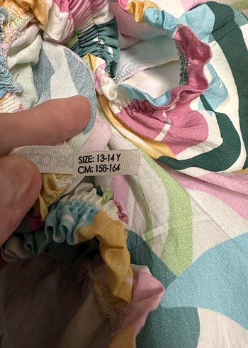 Kızlar için Pastel Renkli Salaş Takım - Görsel 5