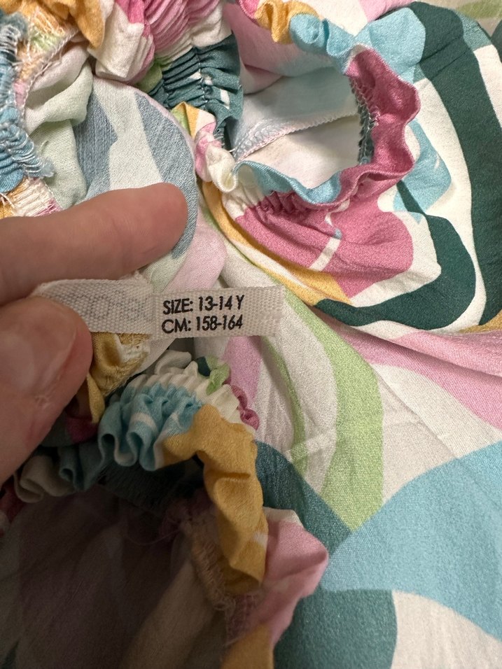 Kızlar için Pastel Renkli Salaş Takım - Görsel 5